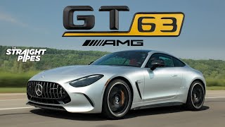 2024 MercedesAMG GT63 Review  BETTER than a Porsche 911 [upl. by Adraynek349]