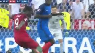 Eder Goal  Portugal 1  0 France  Euro 2016 Final [upl. by Yrotciv]