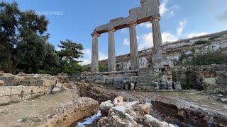 Devastating floods reveal new ancient structures in Libya [upl. by Alvinia]