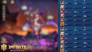 Testing Giselle in PVP Infinite Magicraid [upl. by Ecirtemed]