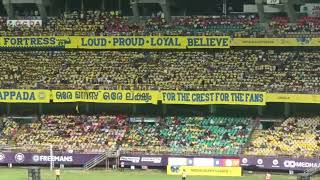 Power of Manjappada at Kochi stadium  Kerala Blasters vs East Bengal live updates [upl. by Rubie]