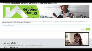 NRCan Greener Homes Registration Process [upl. by Rahas]