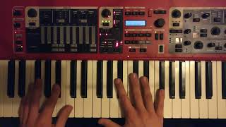 How to play Superstition like Stevie Wonder on pianoclavinet [upl. by Nnyleuqaj]