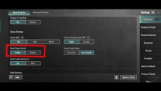 How to enable Quick Scope Switch Setting  Fastest Quick Scope Switch Setting [upl. by Einaffit]