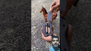 Remorte control two horses 🐴 testing horse shorts toys [upl. by Eerazed304]