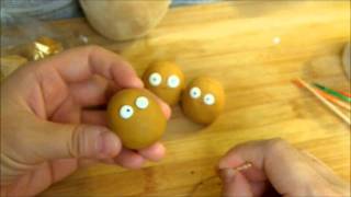 How to Make Fondant WallNuts and TallNuts [upl. by Nozicka]