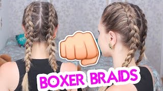 Trança de Boxeadora  Boxer Braids  Jana Taffarel [upl. by Aoh]