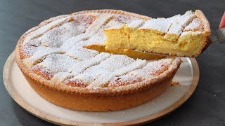 CROSTATA con Crema di Ricotta ricetta della Nonna Tradizionale [upl. by Nnylasor]