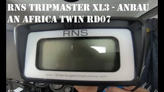 RNS Tripmaster XL3 anbau an Honda Africa Twin XRV 750 RDO7  SMC Werkstatt Ep 1 [upl. by Anitreb]