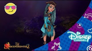 Los Descendientes 2  Speed Painting  Uma  Disney Channel Oficial [upl. by Plante]