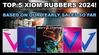 Our Top 5 Best Selling Xiom German Tensor Table Tennis Rubbers  This Year So Far [upl. by Janaye]