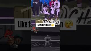 shilo sanders vs deion sanders dance 🕺 nflplayer heisman viralvideo viralshorts [upl. by Mosley682]