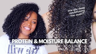 Protein and Moisture Balance for Healthy Curly Hair [upl. by Eneleahs]