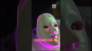 hydra facial 7colors Light mask [upl. by Kcirdle]