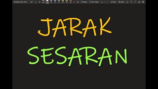 Fizik Tingkatan 4 KSSM Bab 2 Daya dan Gerakan I Jarak dan Sesaran [upl. by Nodyroc]