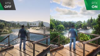 GTA 5 2013 vs 2023 Vegetation Growth 10 years passed  Graphics Comparison [upl. by Tegdig]