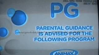 Animax Rated PG TV Advisory [upl. by Oidgime]