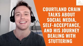 Courtland Crain shares his personal journey dealing with stuttering [upl. by Noyek]