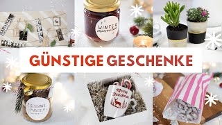 5 12 günstige DIY Weihnachtsgeschenke selber machen und basteln  Ideen für WichtelGeschenke [upl. by Libna]