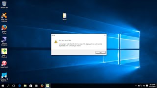 vb on windows 10 fix error mscomctlocx missing [upl. by Paske]