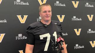 OL Gage Pitchford post fall practice 731 [upl. by Adnana60]