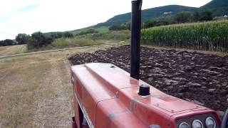 IH 1466 plowing [upl. by Nnanaej]