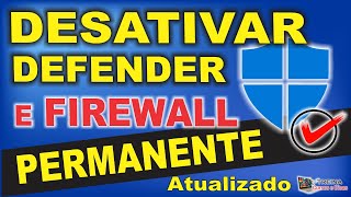 COMO DESATIVAR WINDOWS DEFENDER ANTIVIRUS PERMANENTE [upl. by Alcock]