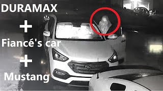 SOMEONE BROKE INTO MY VEHICLES CAUGHT ON CAMERA [upl. by Edyaw]