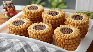 🌻HERMOSAS GALLETAS de MANTEQUILLA para REGALAR Dulce Hogar Recetas💕 [upl. by Aztiraj]