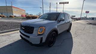 2022 KIA TELLURIDE SX PRESTIGE NIGHTFALL IN WOLF GRAY WITH DUNE BROWN [upl. by Ymeon]