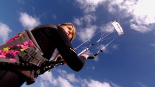 Kiteboarding a Natural Wonder  Gisela Pulido Splits the Rocks [upl. by Macy]