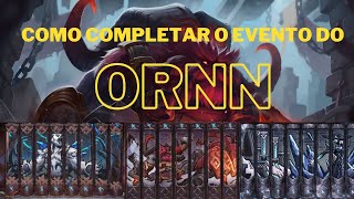 League of Legends  Evento do ORNN  Resolvendo o Espírito da PedraLar  Recompensas [upl. by Udall964]