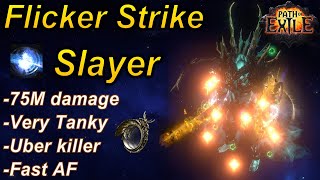 322 70M Damage Flicker Strike All content  Path of Exile Best Build [upl. by Ahsinyt]