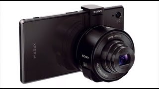 NEW from IFA 2013 Cybershot QX10 QX100 Lensstyle Cameras for smartphone photographers [upl. by Chiaki322]