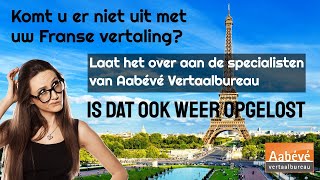 Vertalen Nederlands Frans [upl. by Lauraine568]