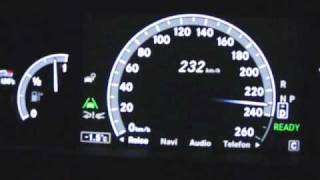 2010 Mercedes S 400 Hybrid W221 0200 kmh 0150mph [upl. by Rrats774]