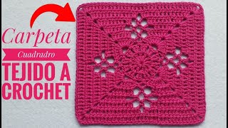 Cómo Tejer Cuadrado Granny Square Perfecto a Crochet Paso a PasoHow To Crochet Granny SquareTeje [upl. by Ahseiyk]