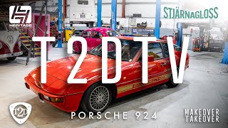 Porsche 924  Makeover Takeover [upl. by Tiena]