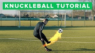 How to shoot a knuckleball  Learn CR7 free kick [upl. by Bab]