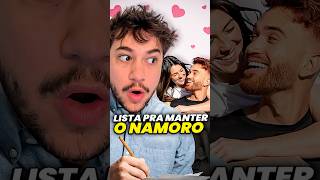 lista pra namorar comigo livedobrino humor MundinhoBrino [upl. by Cis]