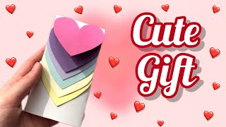 DIY BIRTHDAY GIFT IDEA  CUTE GIFT EASE PRESENT IDEA  DIY GIFT 💗 [upl. by Engdahl]