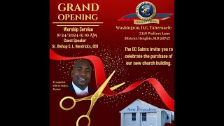 Washington DC Tabernacle Grand Opening  Ribbon Cutting [upl. by Thomas180]