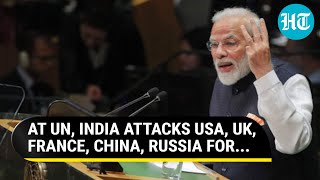 For How Long India Openly Attacks USA UK France China Russia Over UNSC Expansion  Watch [upl. by Rolyat]