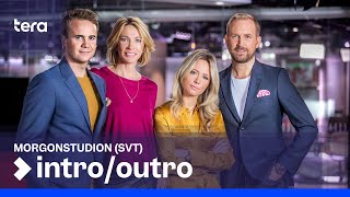 SVT1  Morgonstudion  Intro amp Outro 18th Mar 2023 [upl. by Rumney]