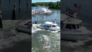 Captain Docks Boat in Record Time boatdocking extremeboatdocking [upl. by Lilli]