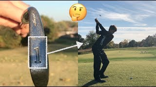 Hitting 1 Iron Off Of Every Tee  Part 1 [upl. by Yecad]