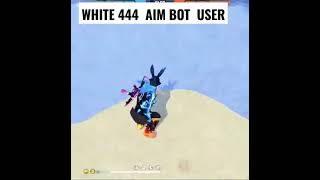 WHITE 444 AIM BOT USAR white 444 hacker traning groundwhite444 trinding shorts freefire viral [upl. by Stan]