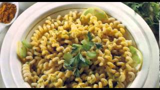 Fusilli con Salsa al Curry  Pastas y Arroz  recetas de cocina rapidas [upl. by Eidna]