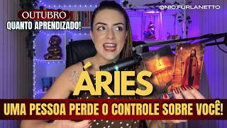 ÁRIES OUTUBRO  ALGUÉM PERDE O PODER SOBRE VOCÊ áries outubro previsão tarot [upl. by Laird859]