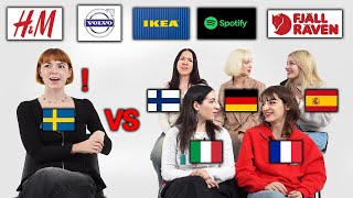 Swedish Was Shocked By The Pronunciation Of Swedish Brand Name In 6 Different Europe Countries [upl. by Lokcin]